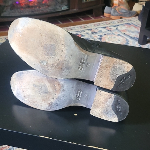 C'N'C CoSTUME NATIONAL Black Leather Biker Boots - Picture 6 of 12